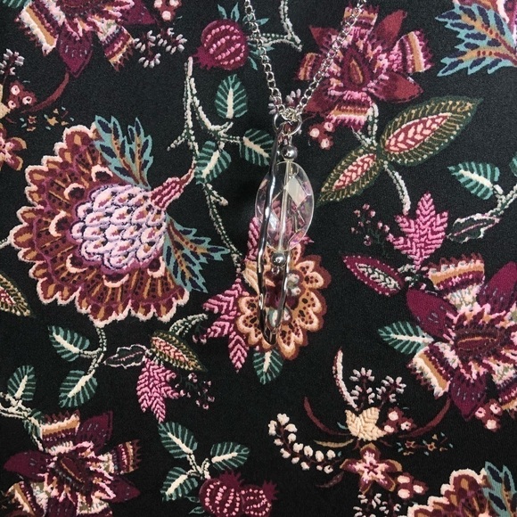 NWT NY Collection Floral Mini Dress Sz 1X - Picture 5 of 8